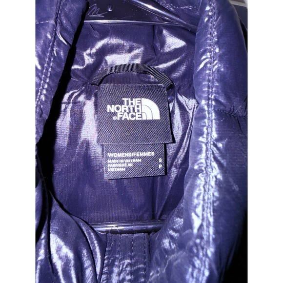 The North Face Women's Quilted Puffer Vest Black SZ Small  Insulated Gorpcore - Picture 3 of 5
